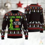 Grinches I Will Drink Dos Equis Everywhere Ugly Christmas Sweater