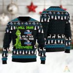 Grinches I Will Drink Natural Light Everywhere Ugly Christmas Sweater Grinches I Will Drink Natural Light Everywhere Ugly Christmas Sweater