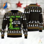 Grinches I Will Drink Tequila Patron Everywhere Ugly Christmas Sweater Grinches I Will Drink Tequila Patron Everywhere Ugly Christmas Sweater