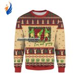 Grinches I’m Not Going Ugly Christmas Sweater Over Print, Grinches Lovers Christmas Ugly Sweater, 2022 Christmas Gift for Fan, 3d Gift Shirt