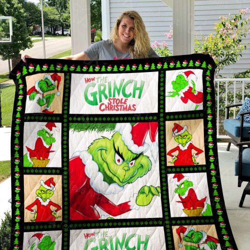 Grinches lover Quilt Blanket Quilt CH Grinches lover Quilt Blanket Quilt CH
