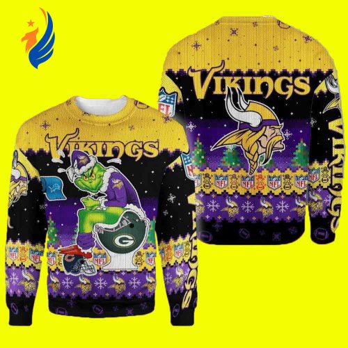 Grinches Minnesota Vikings Sit On Others Team Nfl Ugly Christmas Sweater Grinches Minnesota Vikings Sit On Others Team Nfl Ugly Christmas Sweater