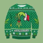 Grinches Mistlestoned Merry Ugly Christmas Sweater Grinches Mistlestoned Merry Ugly Christmas Sweater