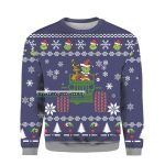 Grinches On Car Merry Christmas Ugly Sweater, Gift for Grinches and Car Lovers Christmas Ugly Sweater Over Print, 2022 Christmas Ugly Sweater Grinches On Car Merry Christmas Ugly Sweater, Gift for Grinches and Car Lovers Christmas Ugly Sweater Over Print, 2022 Christmas Ugly Sweater