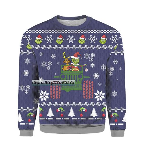 Grinches On Car Merry Christmas Ugly Sweater, Gift for Grinches and Car Lovers Christmas Ugly Sweater Over Print, 2022 Christmas Ugly Sweater Grinches On Car Merry Christmas Ugly Sweater, Gift for Grinches and Car Lovers Christmas Ugly Sweater Over Print, 2022 Christmas Ugly Sweater