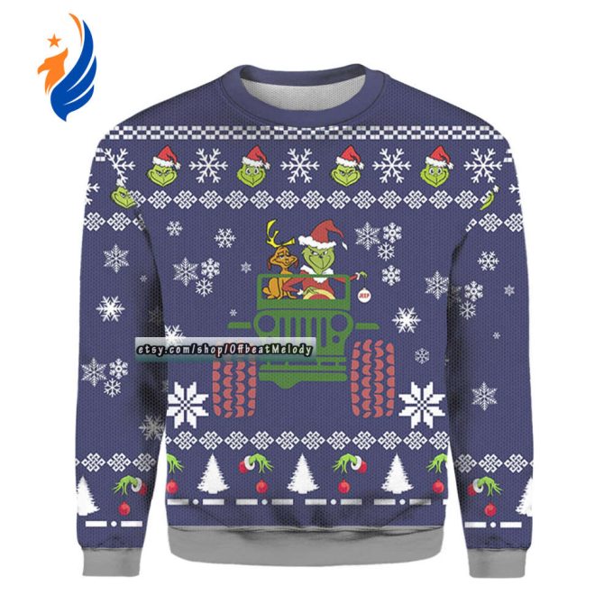 Grinches On Car Merry Christmas Ugly Sweater, Gift for Grinches and Car Lovers Christmas Ugly Sweater Over Print, 2022 Christmas Ugly Sweater Grinches On Car Merry Christmas Ugly Sweater, Gift for Grinches and Car Lovers Christmas Ugly Sweater Over Print, 2022 Christmas Ugly Sweater