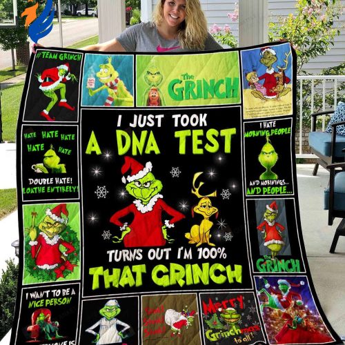 Grinches Quilt Blanket Grinches Quilt Blanket