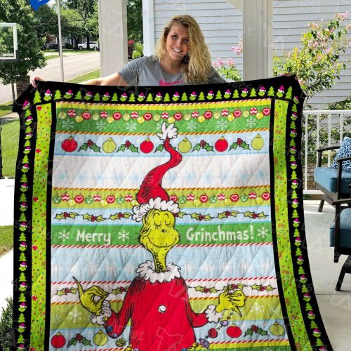 Grinches Quilt Blanket, Christmas Gift, Perfect Holiday Gift, Cozy Gift for All Occasions Grinches Quilt Blanket, Christmas Gift, Perfect Holiday Gift, Cozy Gift for All Occasions
