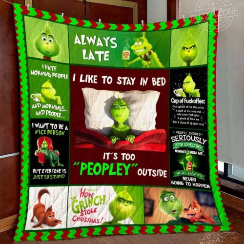Grinches Quilt Blanket Quilt CH Grinches Quilt Blanket Quilt CH