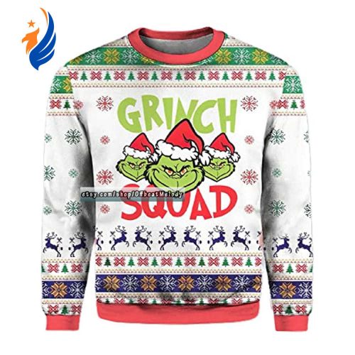 Grinches Squad Ugly Christmas Sweater, Grinches Stole Christmas Sweater 3D All Over Print, Grinches Lovers Merry Christmas Ugly Sweater Grinches Squad Ugly Christmas Sweater, Grinches Stole Christmas Sweater 3D All Over Print, Grinches Lovers Merry Christmas Ugly Sweater