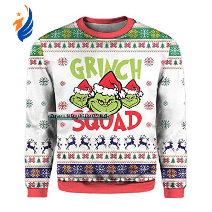 Grinches Squad Ugly Christmas Sweater, Grinches Stole Christmas Sweater 3D All Over Print, Grinches Lovers Merry Christmas Ugly Sweater Grinches Squad Ugly Christmas Sweater, Grinches Stole Christmas Sweater 3D All Over Print, Grinches Lovers Merry Christmas Ugly Sweater