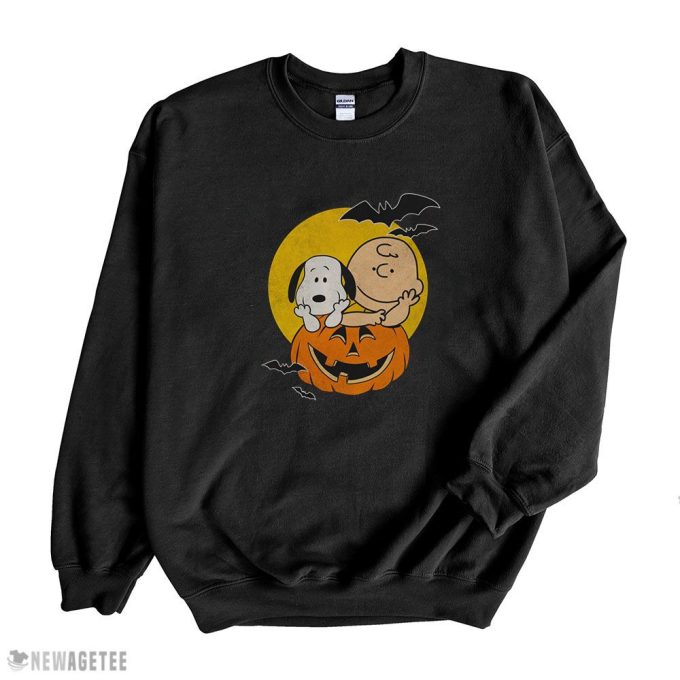 Halloween Snoopy Shirt & Charlie Brown Hoodie: Spooky Long Sleeve & Tank Top for Festive Style
