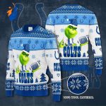 Indianapolis Colts Grinches Knit Ugly Christmas sweater Indianapolis Colts Grinches Knit Ugly Christmas sweater