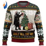 Jingle All The Way Mandalorian Star Wars Ugly Christmas Sweater