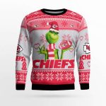 Kansas City Chiefs The Grinches Christmas AOP Ugly Sweater