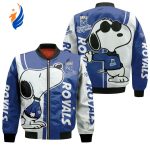 Kansas City Royals Snoopy Lover Bomber Jacket  – Gift for Men Women Kansas City Royals Snoopy Lover Bomber Jacket  – Gift for Men Women