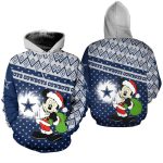 Limited Dallas Cowboys Christmas Mickey Mouse 3D Hoodie Limited Dallas Cowboys Christmas Mickey Mouse 3D Hoodie