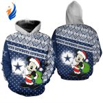 Limited Dallas Cowboys Christmas Mickey Mouse 3D Hoodie Limited Dallas Cowboys Christmas Mickey Mouse 3D Hoodie