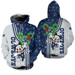 Limited Disney Football, Dallas Cowboys Christmas Mickey Mouse 3D Hoodie Limited Disney Football, Dallas Cowboys Christmas Mickey Mouse 3D Hoodie