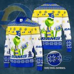 Los Angeles Rams Grinches Knit Ugly Christmas sweater Los Angeles Rams Grinches Knit Ugly Christmas sweater