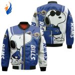 Los Angeles Rams Snoopy Lover Bomber Jacket – Gift for Men Women Los Angeles Rams Snoopy Lover Bomber Jacket – Gift for Men Women