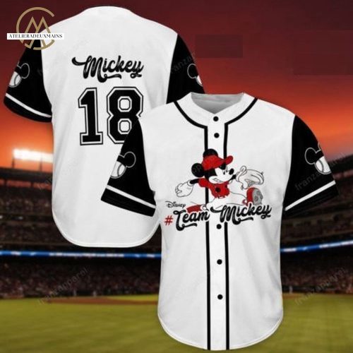 Disney Love Mickey Mouse Baseball Jersey Shirt – Magic Kingdom & Disney Shirt