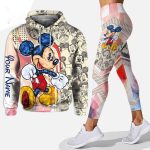 Luxury Personalized Mickey Mouse Hoodie Leggings 3D Set All Over Print