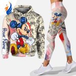 Luxury Personalized Mickey Mouse Hoodie Leggings 3D Set All Over Print