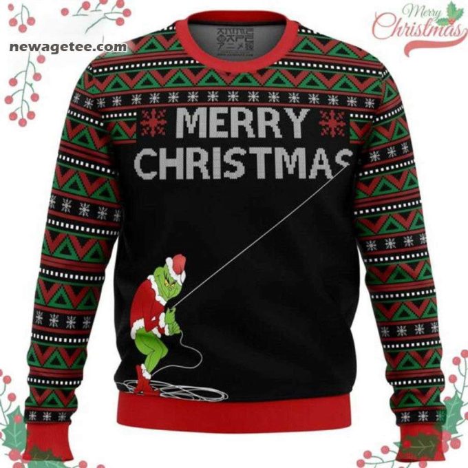 Merry Christmas Grinches Stole Ugly Christmas Sweater