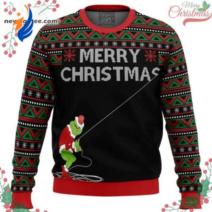 Merry Christmas Grinches Stole Ugly Christmas Sweater