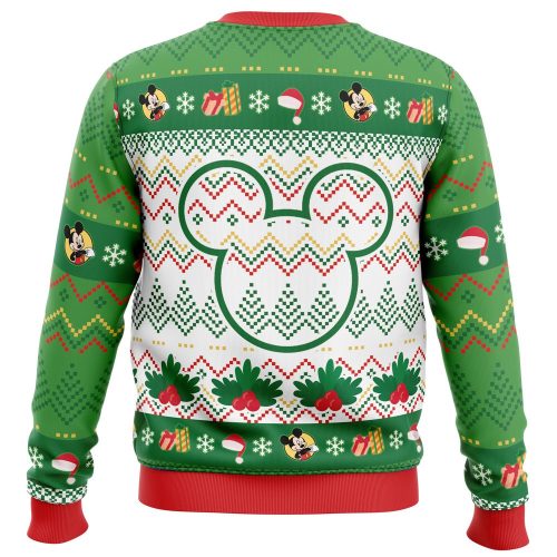 Merry Christmas Mickey Mouse Disney Ugly Christmas Sweater Merry Christmas Mickey Mouse Disney Ugly Christmas Sweater