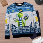 Michigan Wolverines The Grinches Christmas AOP Ugly Sweater Michigan Wolverines The Grinches Christmas AOP Ugly Sweater