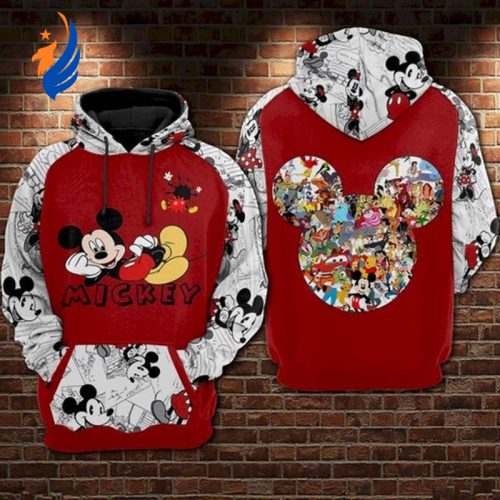 Mickey And Friends Disney 3d Hoodie Mickey And Friends Disney 3d Hoodie