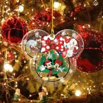 Mickey And Minnie Disney Christmas Ornament