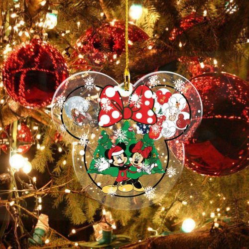 Mickey And Minnie Disney Christmas Ornament Mickey And Minnie Disney Christmas Ornament