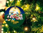 Mickey Clubhouse Ornament, Mickey Christmas Ornament, 2024 Christmas Ornament