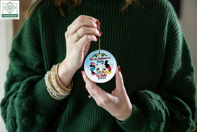 Mickey Family Christmas Ornament