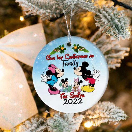 Mickey Family Christmas Ornament Mickey Family Christmas Ornament