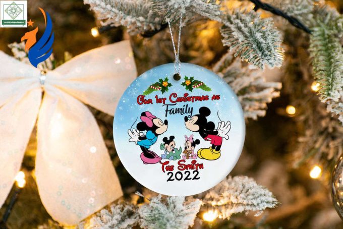 Mickey Family Christmas Ornament