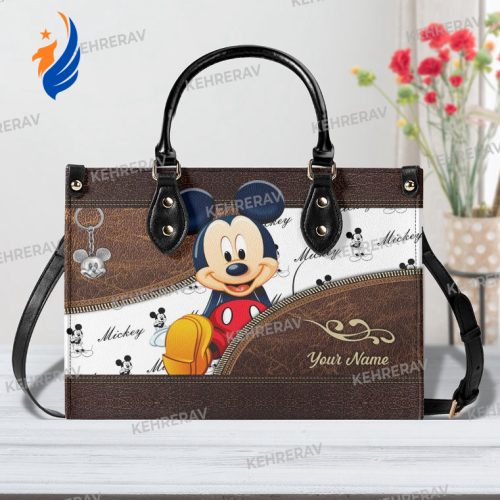 Cute Pattern Mickey Mouse Fleece Blanket – Blanket Home Decor Gift Mickey Funny Leather Handbag, Mickey Women Bags Purses, Mickey Lover's Handbag, Custom Leather Bag,Woman Handbag, Handmade Bag,Vintage Bag