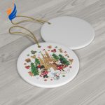 Mickey Minnie Christmas Party 2022 Ceramic Ornament Mickey Minnie Christmas Party 2022 Ceramic Ornament