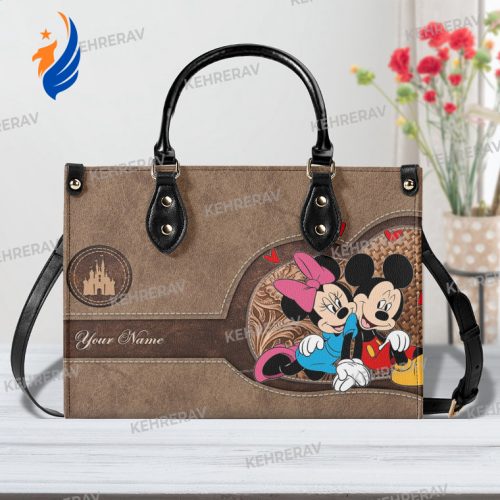Mickey Disney Hoodie Dress Sleek and Casual Style – Gift for Women – Gift for Women Mickey Minnie Leather Handbag, Mickey Women Bags Purses, Mickey Lover's Handbag, Custom Leather Bag,Woman Handbag, Handmade Bag,Vintage Bag