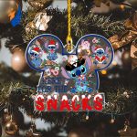 Mickey Mouse And Stitch Christmas Ornament, Stitch Christmas Ornament