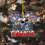 Mickey Mouse And Stitch Christmas Ornament, Stitch Christmas Ornament