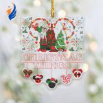 Mickey Mouse Christmas Ornament, Mickey Ears Christmas Ornament Mickey Mouse Christmas Ornament, Mickey Ears Christmas Ornament
