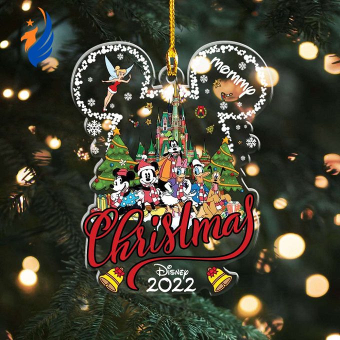 Mickey Mouse Christmas Ornament, Mommy Mickey Christmas Ornament