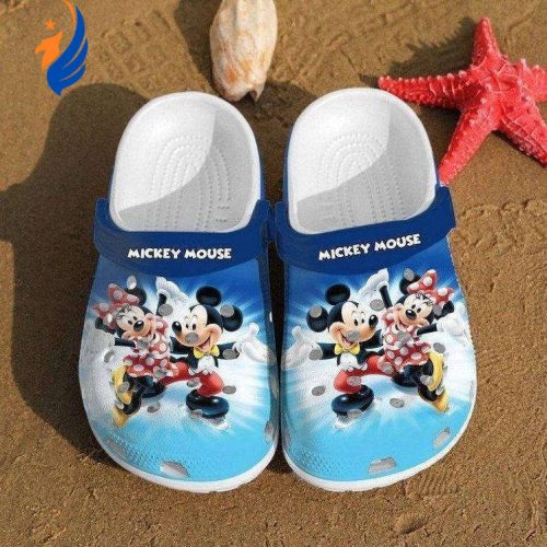 Mickey Mouse Cute Clog Clogs-Slippers-Slippers Shoes