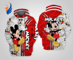Mickey mouse Hoodie 3d MC