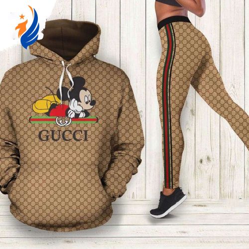 Mickey Mouse Hoodie Leggings Set All Over Print Mickey Mouse Hoodie Leggings Set All Over Print