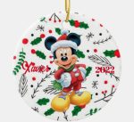 Mickey Mouse Ornament, Personalized Mickey Christmas Mickey Mouse Ornament, Personalized Mickey Christmas